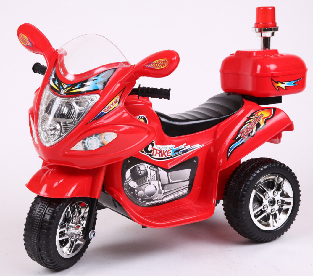 Police trike 6v 2024 powered ride on