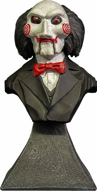 Saw Billy Puppet Horror Movie Mini Bust Figurine Statue Official Trick or Treat
